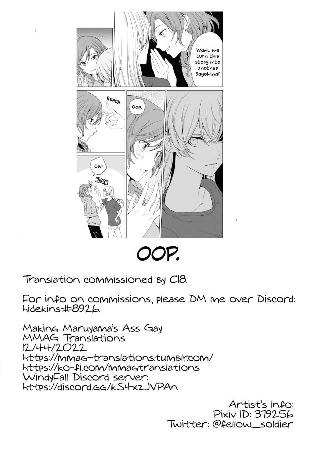 Page 46 Chapter Unknown_0c82 BanG Dream! - SayoChisa ga Ecchi na Koto Suru Hon (Doujinshi)