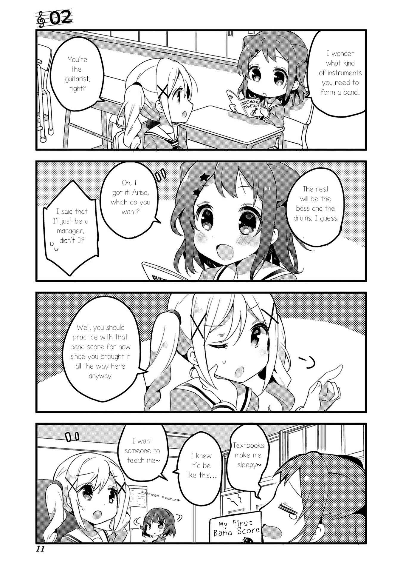 Page 1 Chapter 2 BanG Dream!