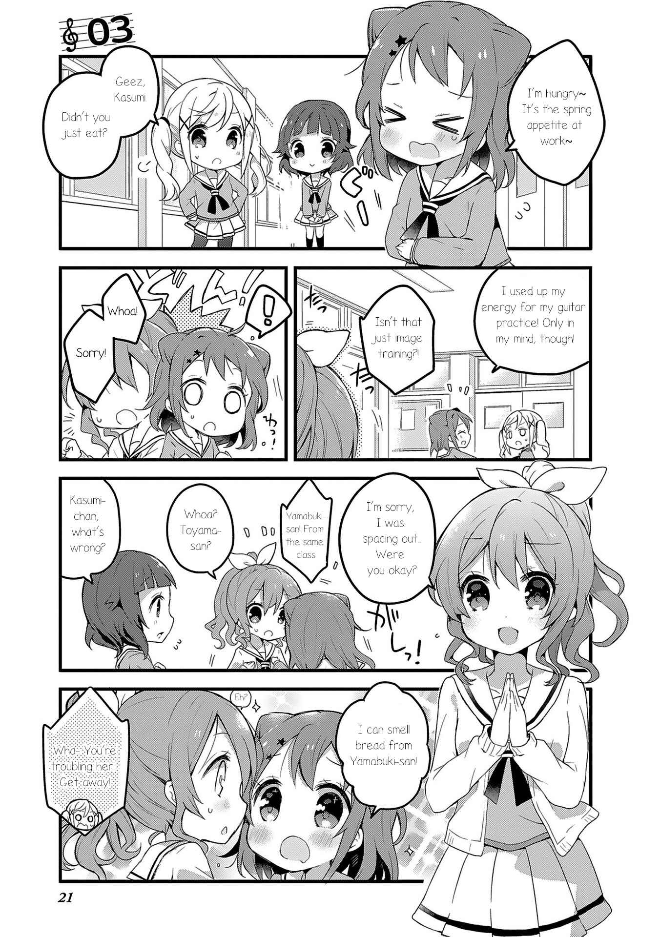 Page 1 Chapter 3 BanG Dream!