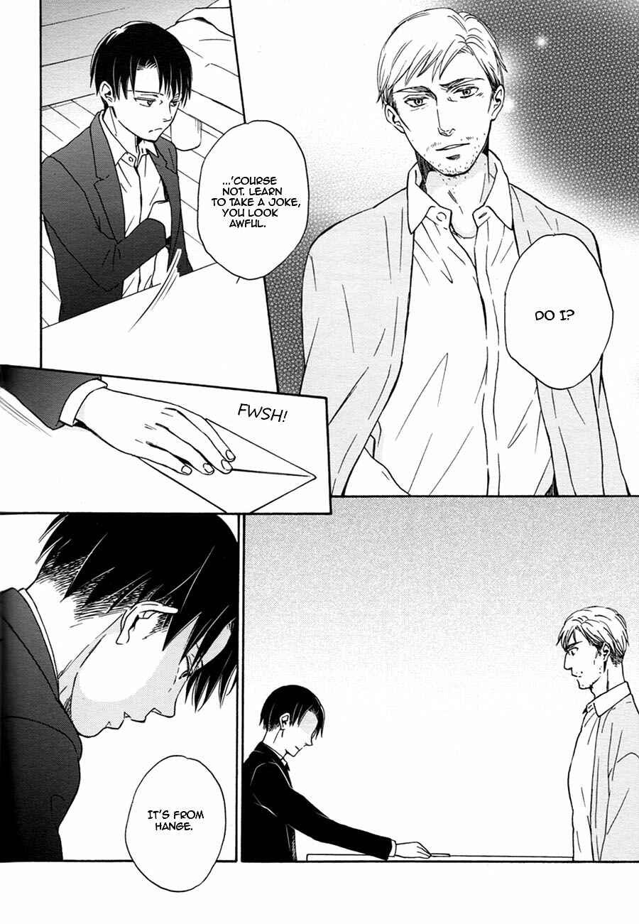 Page 12 Chapter Unknown_9fc2 Shingeki no Kyojin - Sekai no Owari wa Kimi to (Doujinshi)