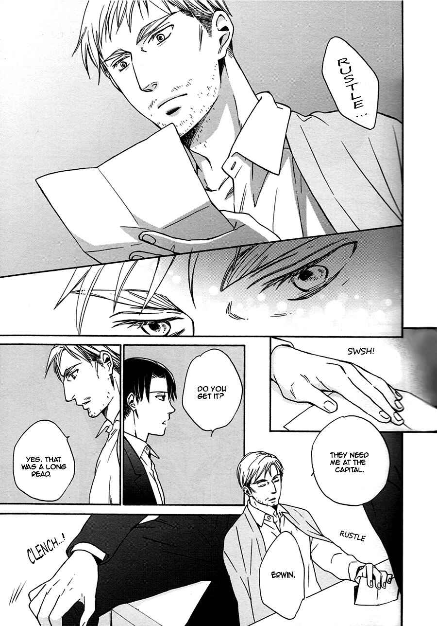 Page 13 Chapter Unknown_9fc2 Shingeki no Kyojin - Sekai no Owari wa Kimi to (Doujinshi)