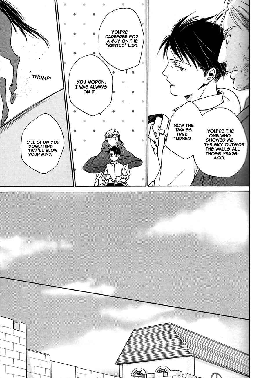 Page 25 Chapter Unknown_9fc2 Shingeki no Kyojin - Sekai no Owari wa Kimi to (Doujinshi)