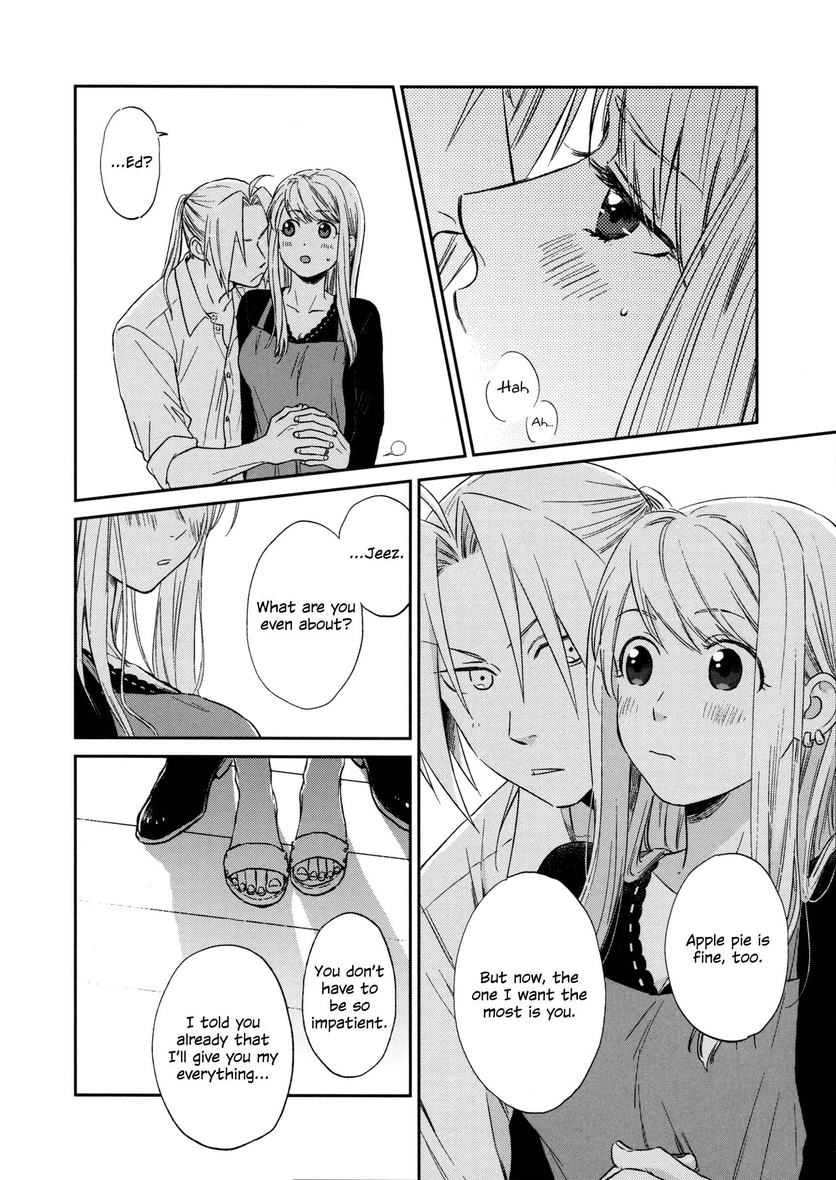 Page 18 Chapter Unknown_595c Fullmetal Alchemist - You See, Actually Im... (Doujinshi)