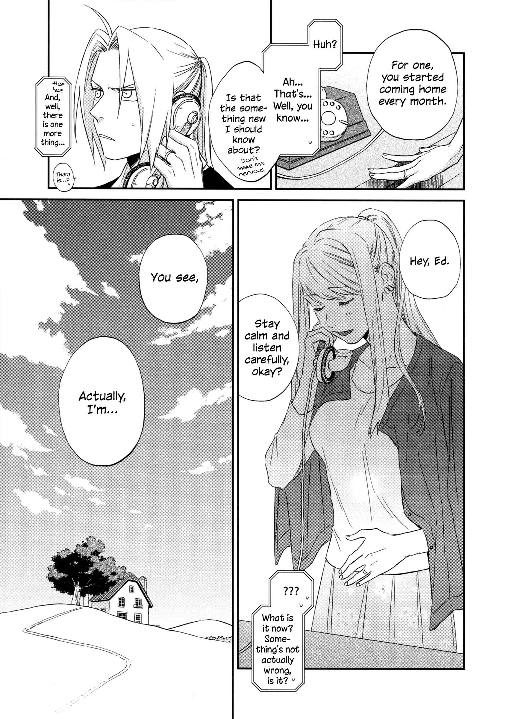Page 25 Chapter Unknown_595c Fullmetal Alchemist - You See, Actually Im... (Doujinshi)