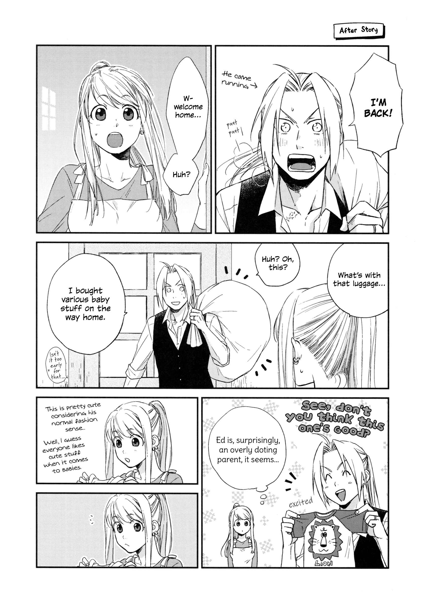 Page 28 Chapter Unknown_595c Fullmetal Alchemist - You See, Actually Im... (Doujinshi)
