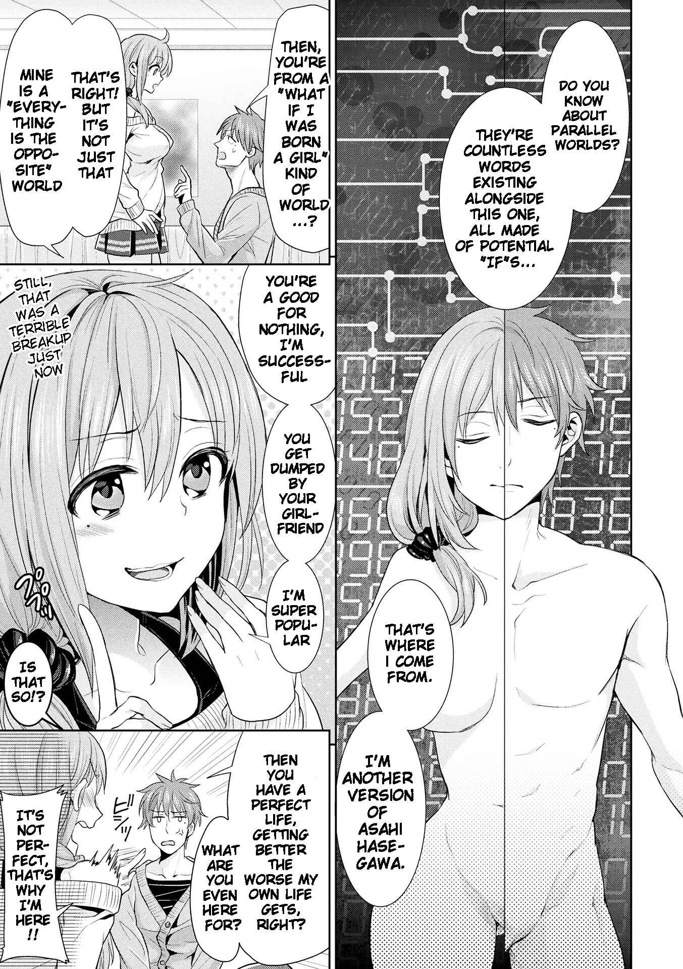Page 3 Chapter 1 Parallel World Kanojo