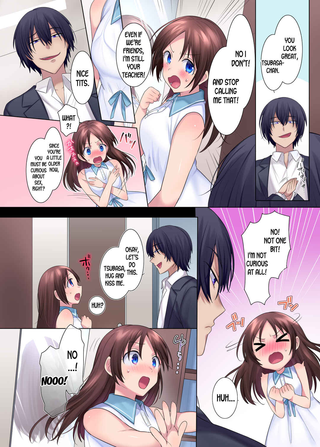 Page 13 Chapter Unknown_ea4d Psychopath Osananajimi to Kyonyuu Onna Kyoushi ni Sareta Ore ~Kako Kaihen de Yaritai Houdai~