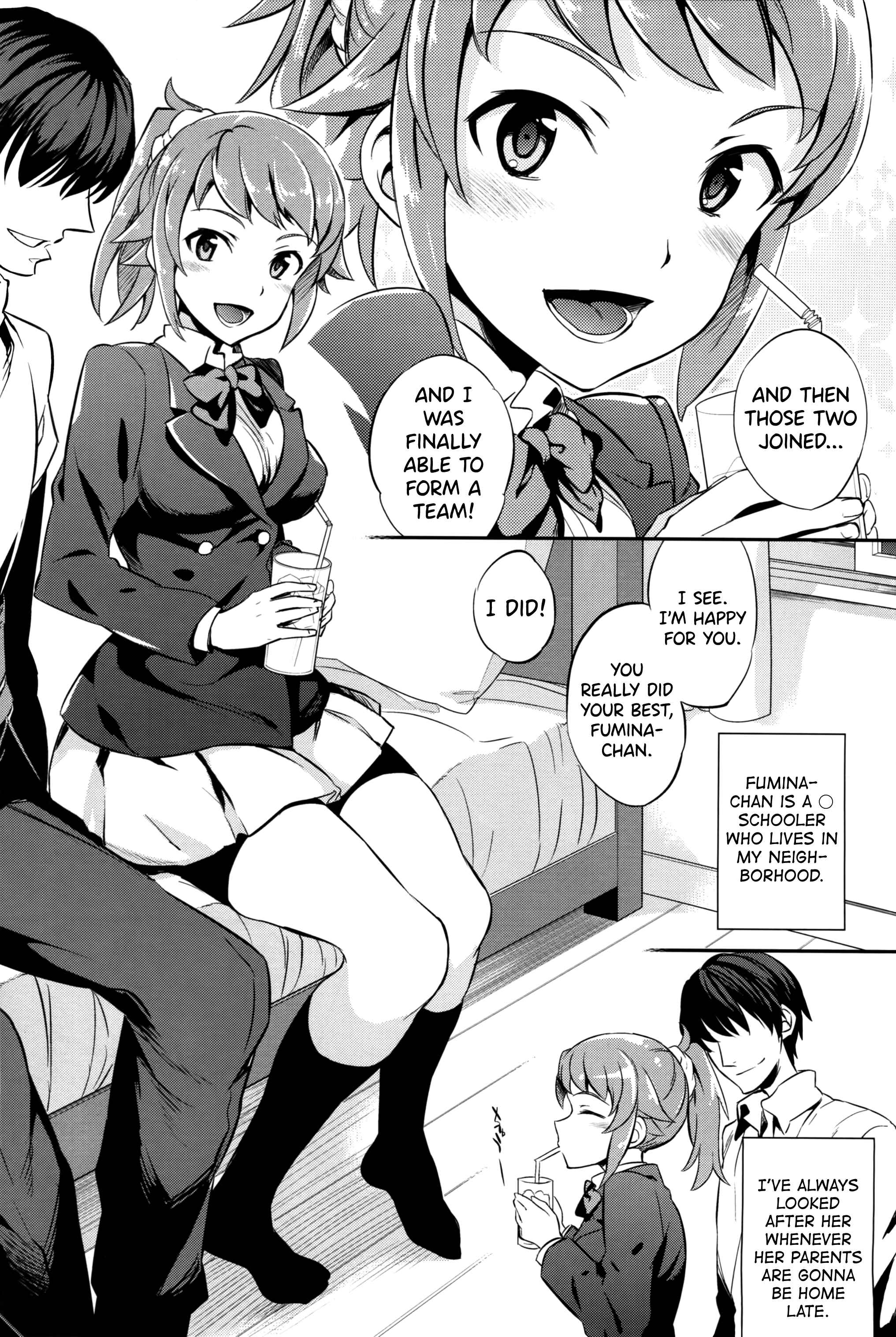 Page 4 Chapter Unknown_8c72 Gundam Build Fighters Try - C9-15 Fumina-senpai to Mob Onii-chan (Doujinshi)