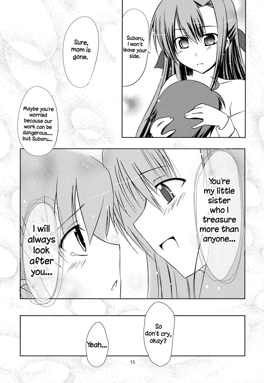 Page 14 Chapter Unknown_5cbd Mahou Shoujo Lyrical Nanoha - SisterS (Doujinshi)