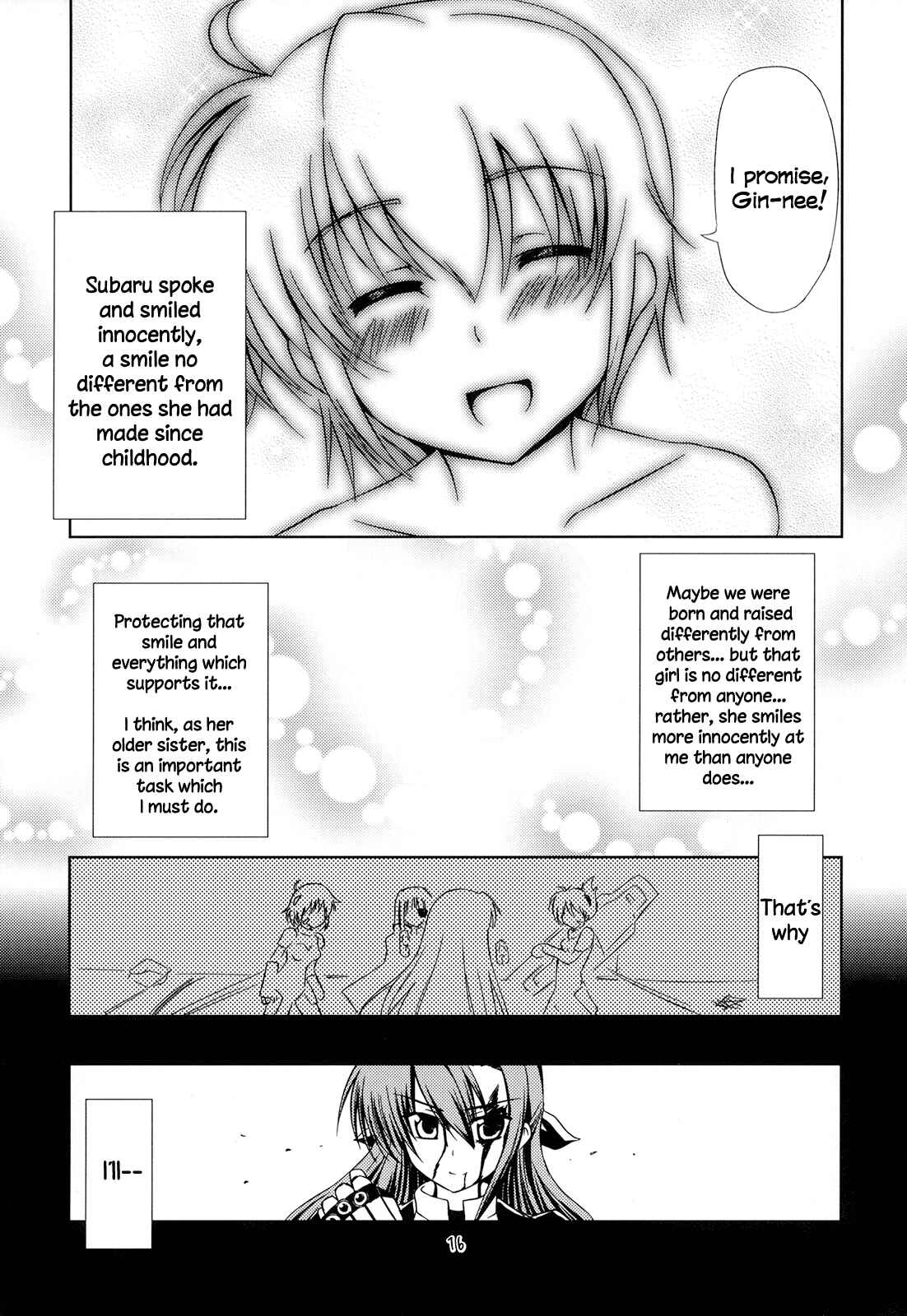 Page 15 Chapter Unknown_5cbd Mahou Shoujo Lyrical Nanoha - SisterS (Doujinshi)