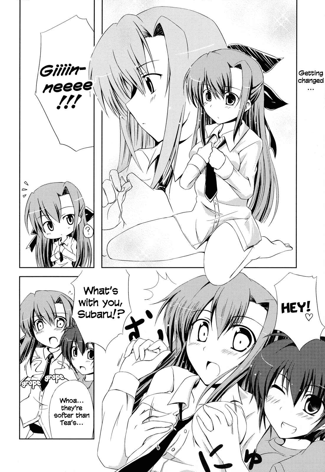 Page 5 Chapter Unknown_5cbd Mahou Shoujo Lyrical Nanoha - SisterS (Doujinshi)