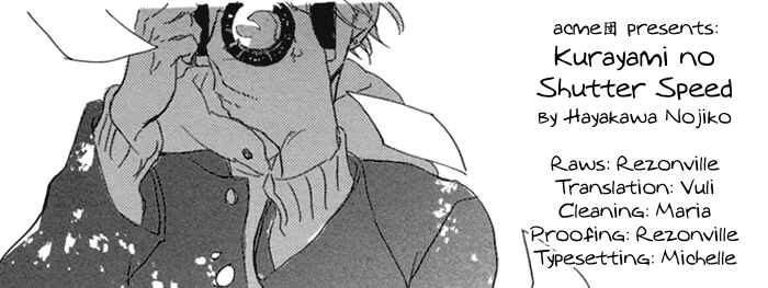 Page 1 Chapter Unknown_ca8f Kurayami no Shutter Speed