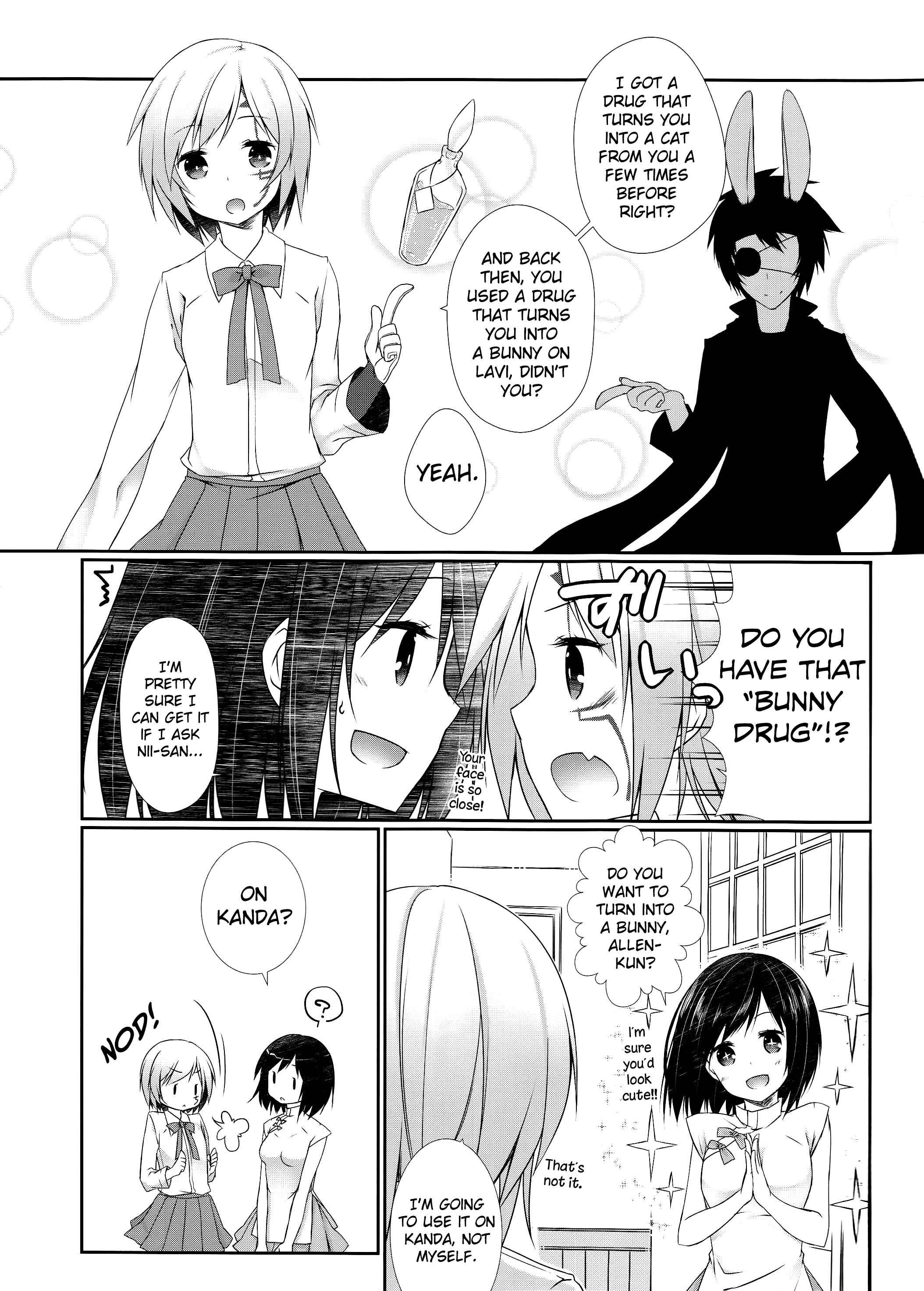 Page 6 Chapter Unknown_f5c4 D.Gray-man - Yokubari Sweet Angel Oyashoku! (Doujinshi)