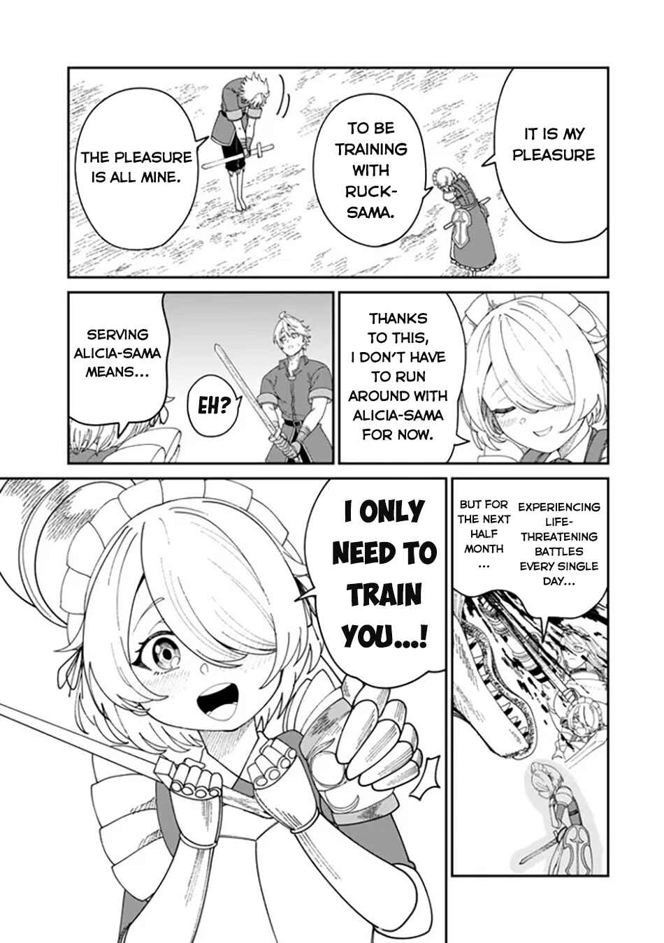 Page 10 Chapter 9.1 Nimotsu Mochi no Noukin Musou