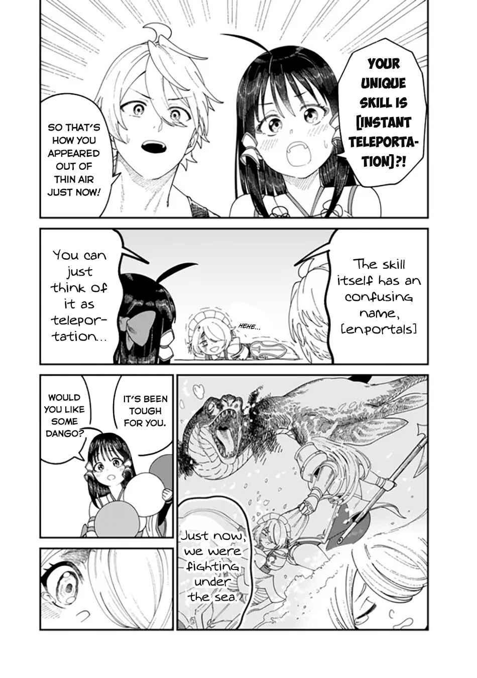 Page 15 Chapter 9.1 Nimotsu Mochi no Noukin Musou