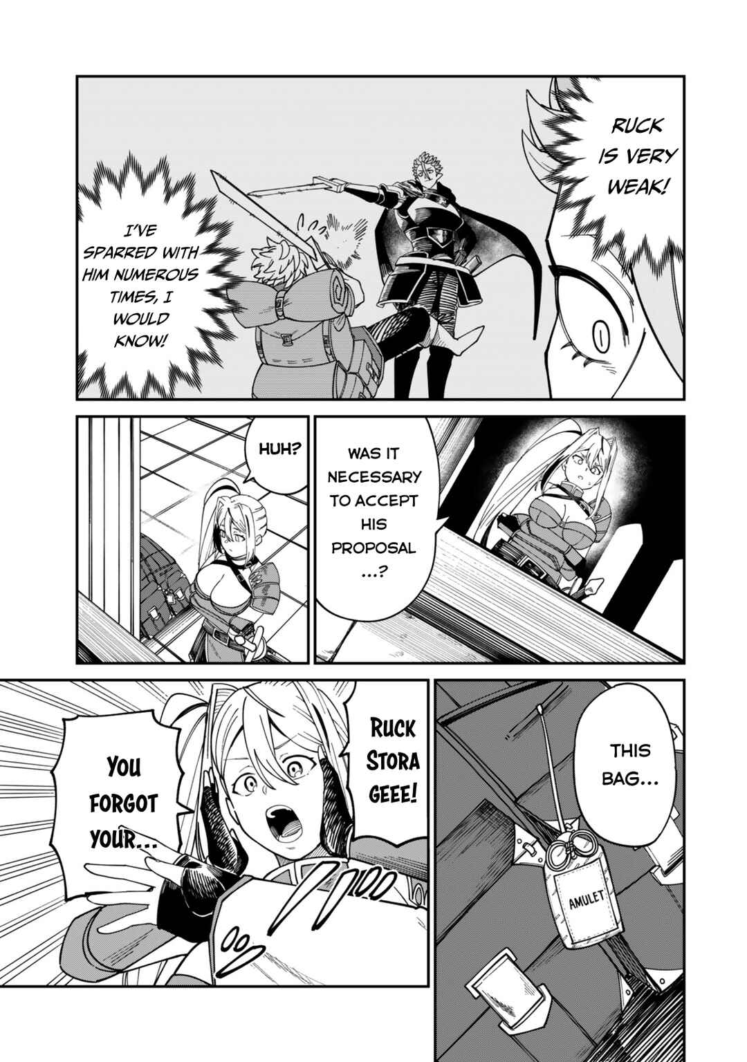 Page 13 Chapter 19.5 Nimotsu Mochi no Noukin Musou