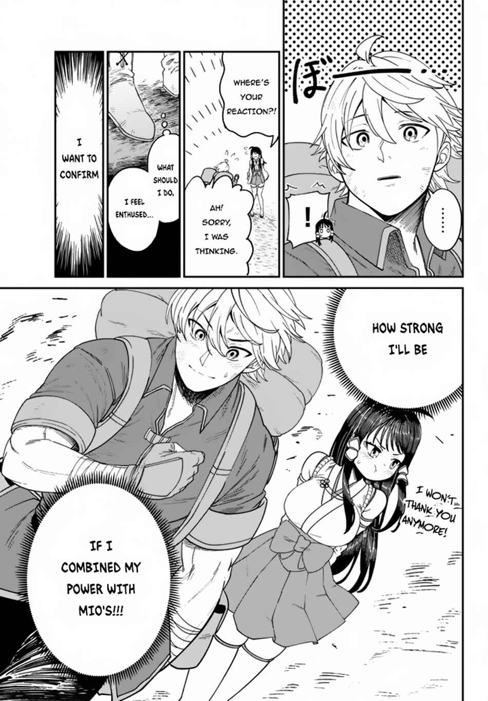Page 8 Chapter 3.2 Nimotsu Mochi no Noukin Musou