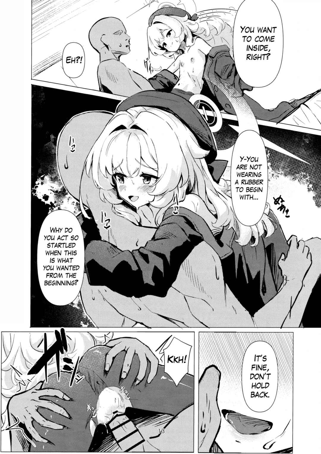 Page 12 Chapter Unknown_28ec Blue Archive - Niyaniya Kyouju ni Kanzen Haiboku suru Hon (Doujinshi)