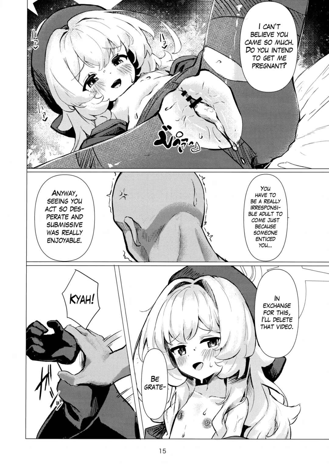 Page 14 Chapter Unknown_28ec Blue Archive - Niyaniya Kyouju ni Kanzen Haiboku suru Hon (Doujinshi)