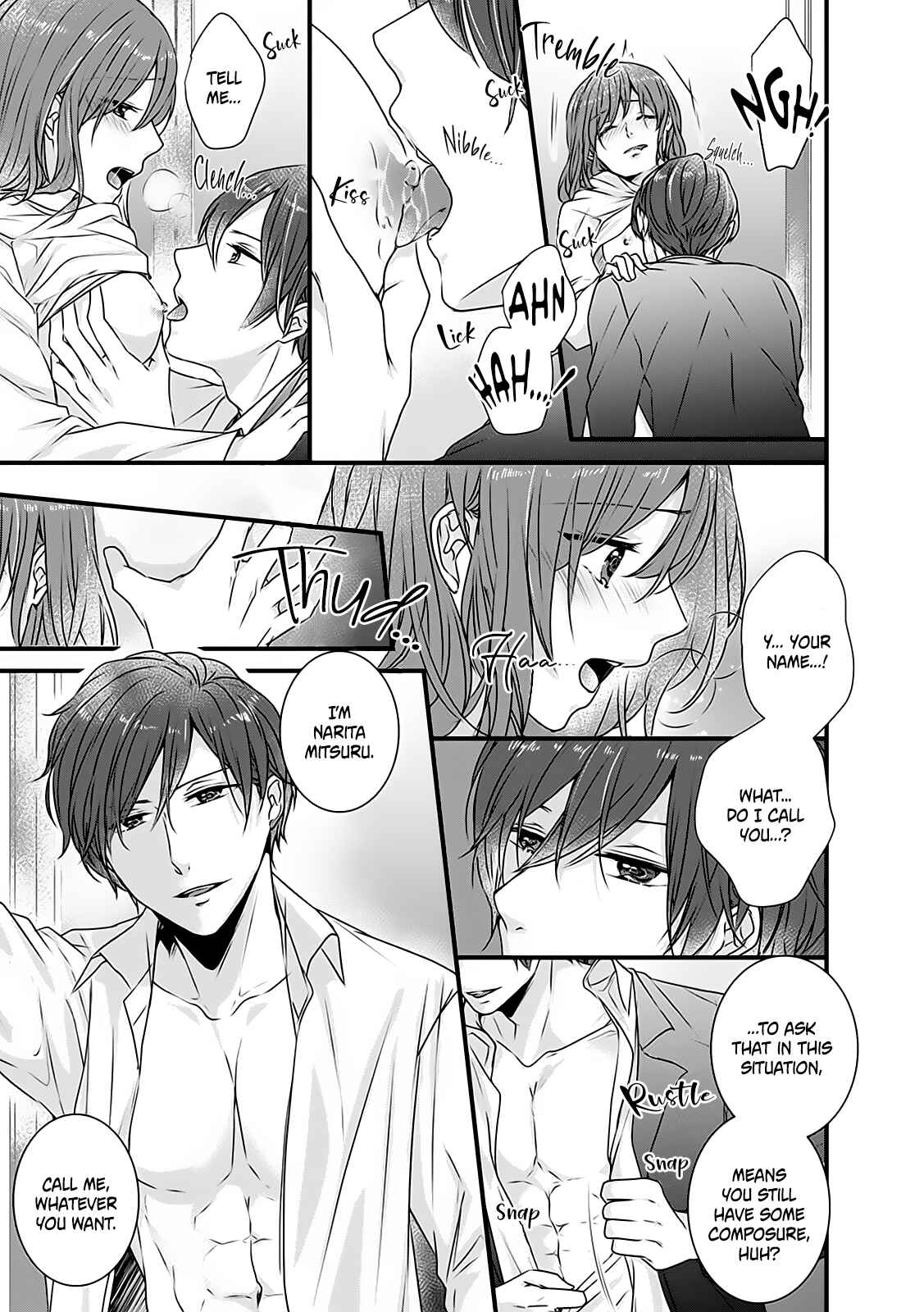 Page 10 Chapter 2 Hajimete Kedamono Karamiau Futari