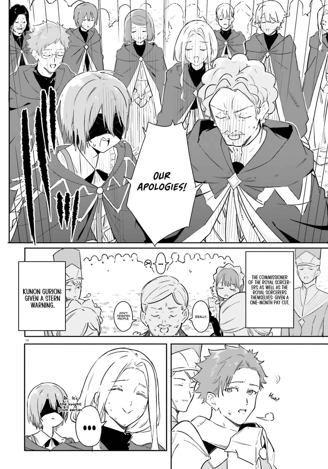 Page 13 Chapter 8 Kunon the Sorcerer Can See