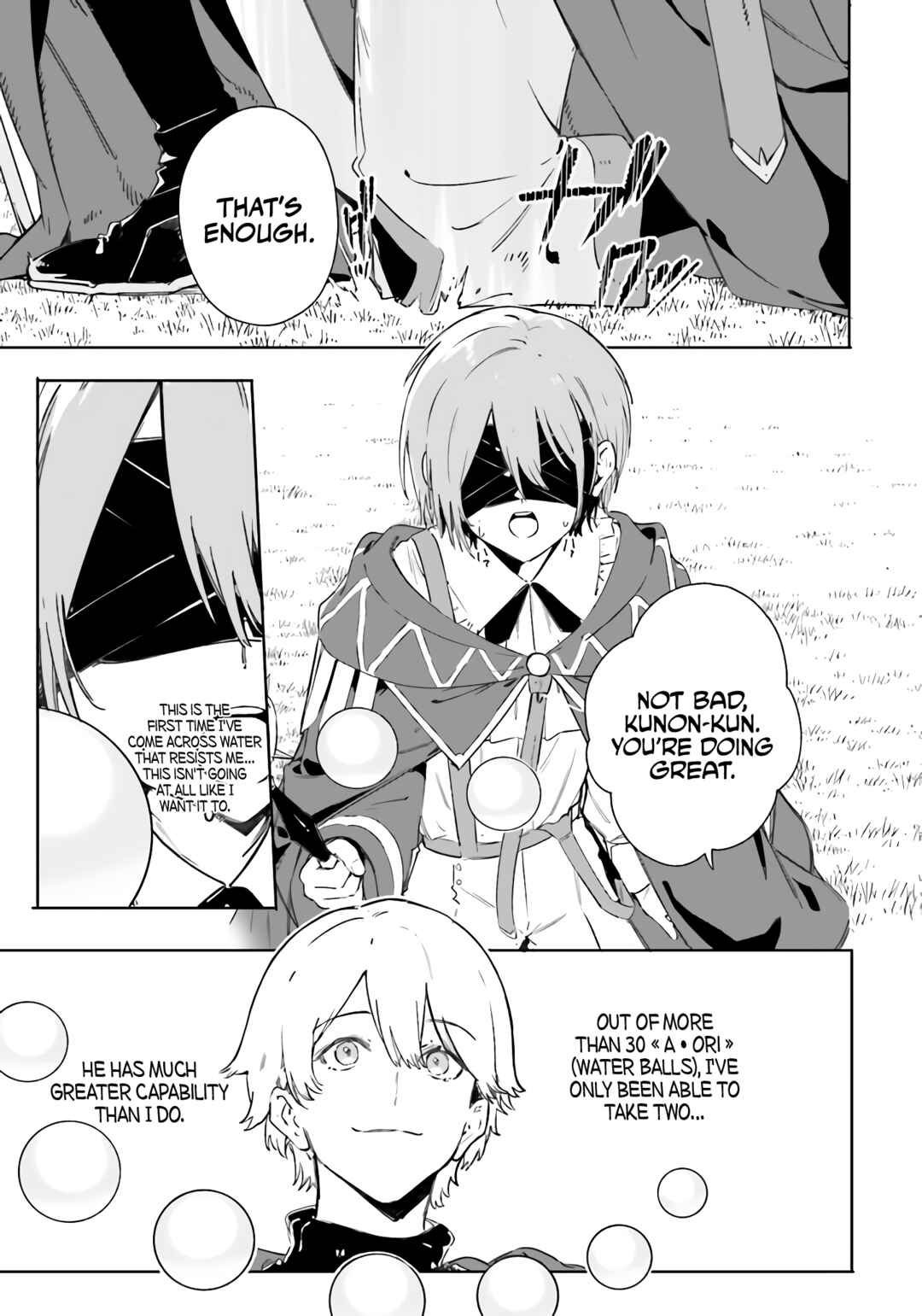 Page 4 Chapter 8 Kunon the Sorcerer Can See