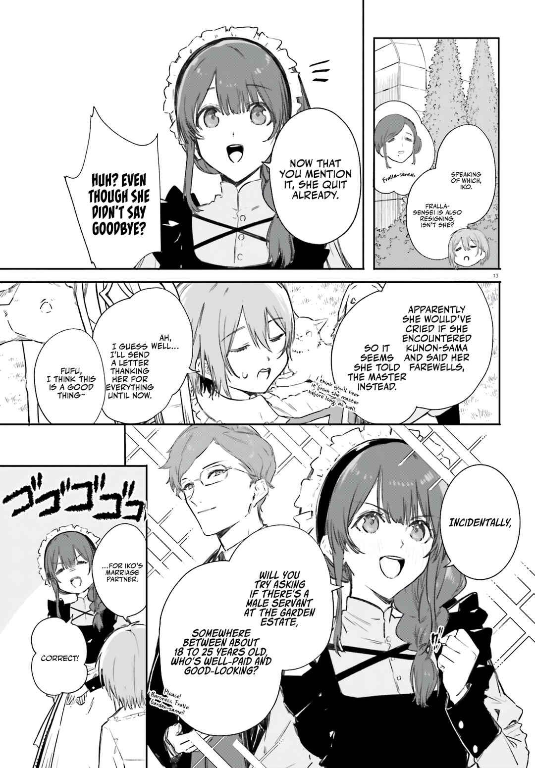 Page 14 Chapter 6 Kunon the Sorcerer Can See