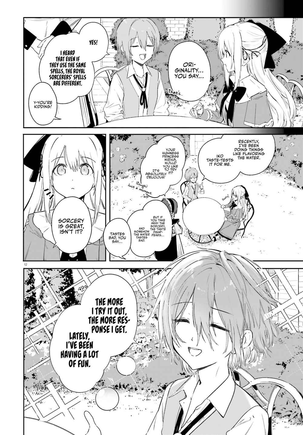 Page 13 Chapter 2 Kunon the Sorcerer Can See