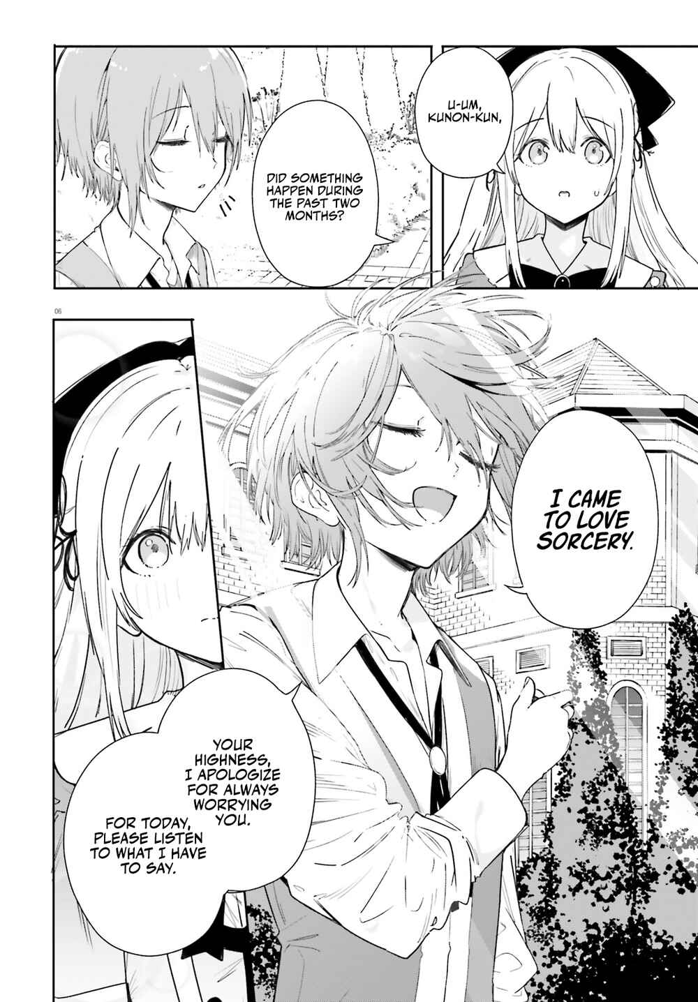 Page 7 Chapter 2 Kunon the Sorcerer Can See
