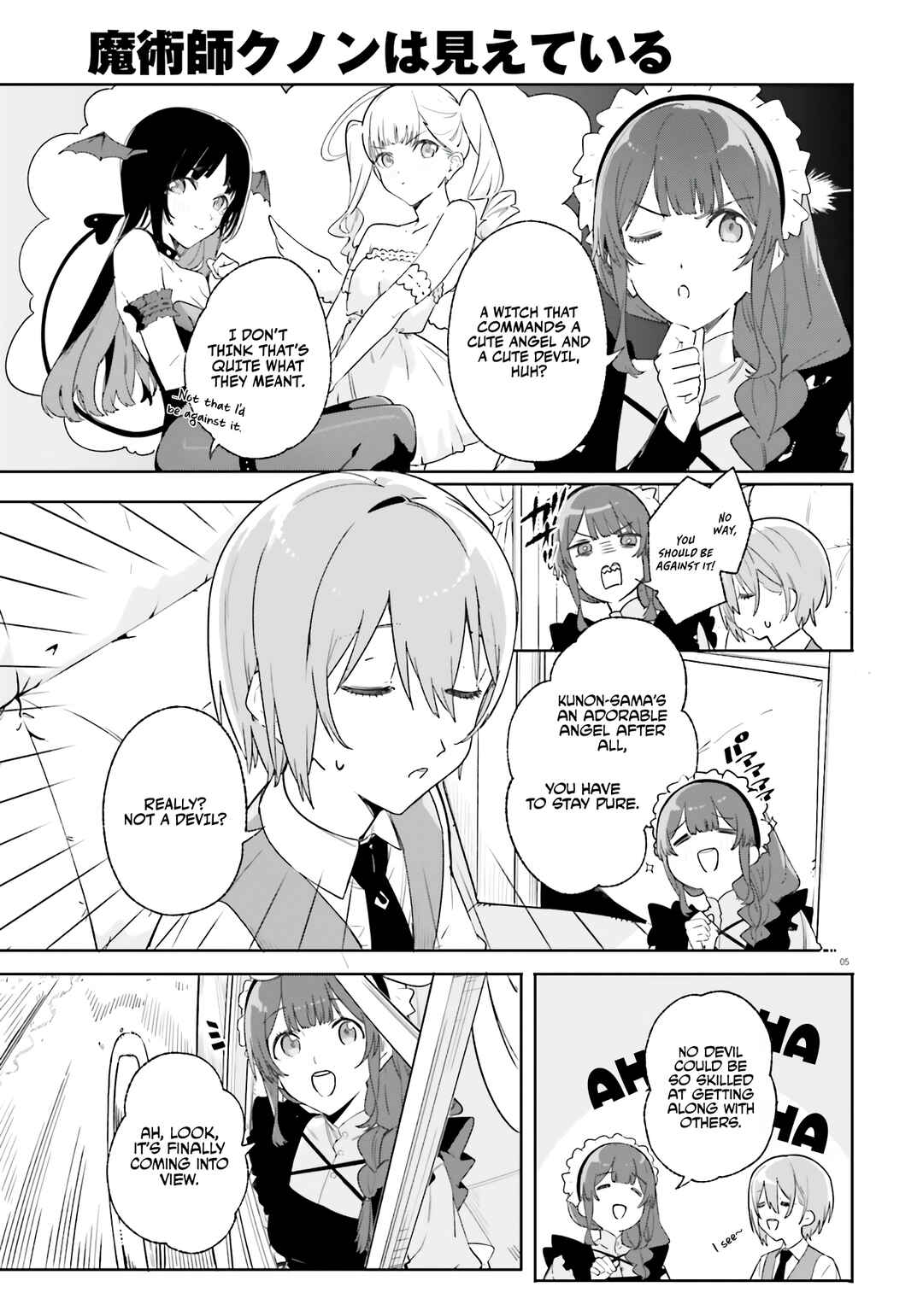 Page 5 Chapter 14 Kunon the Sorcerer Can See