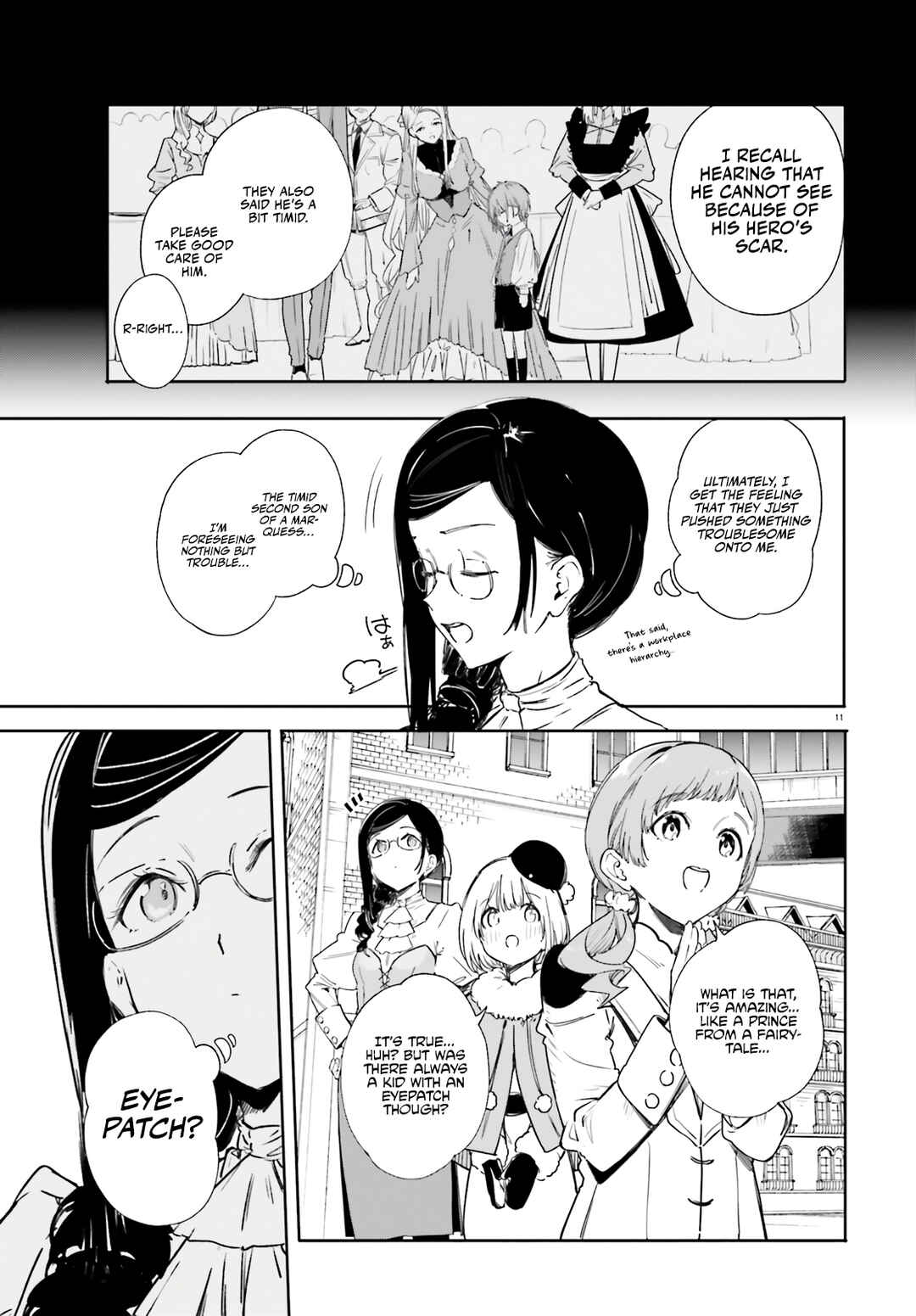 Page 12 Chapter 4 Kunon the Sorcerer Can See