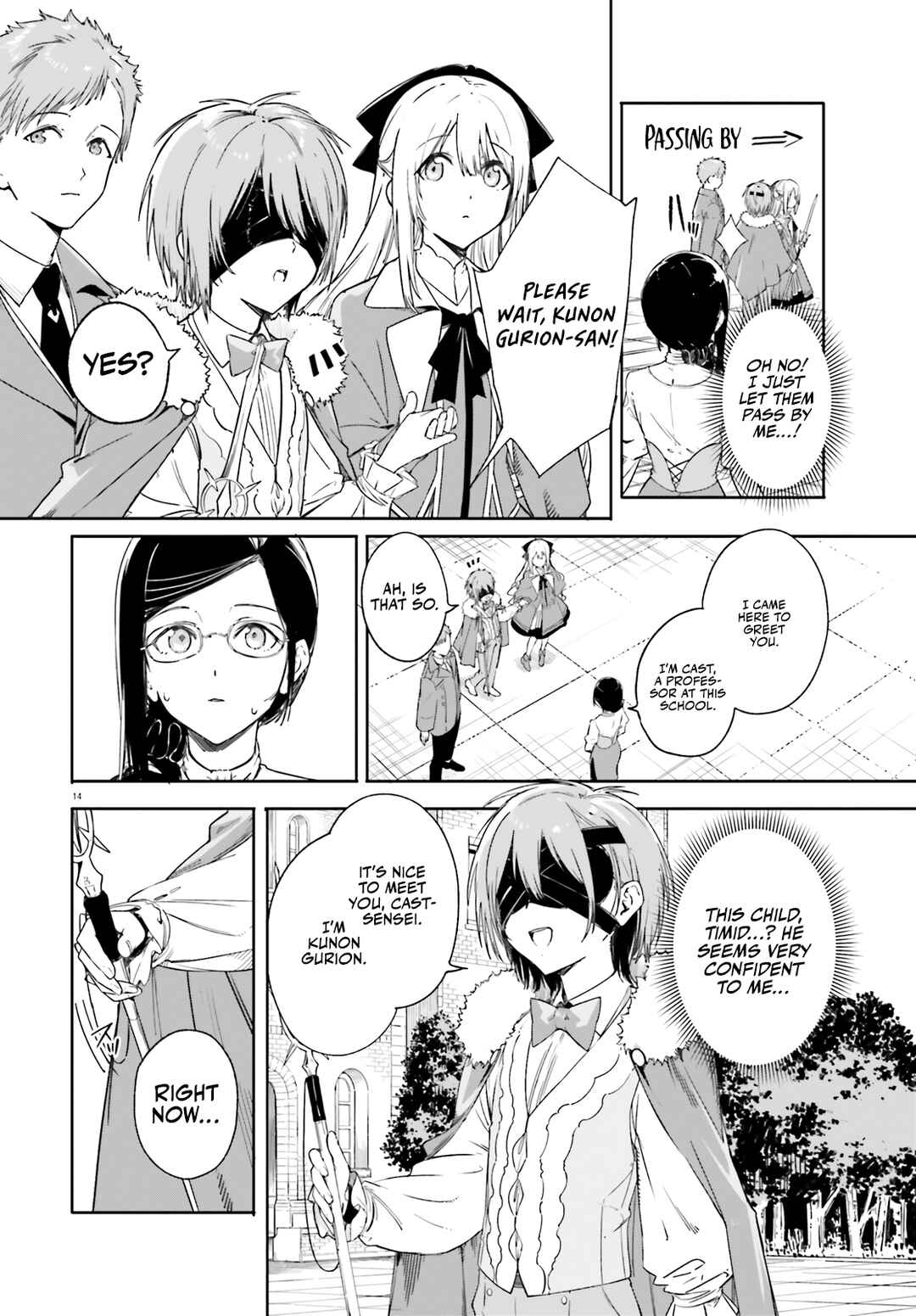 Page 15 Chapter 4 Kunon the Sorcerer Can See
