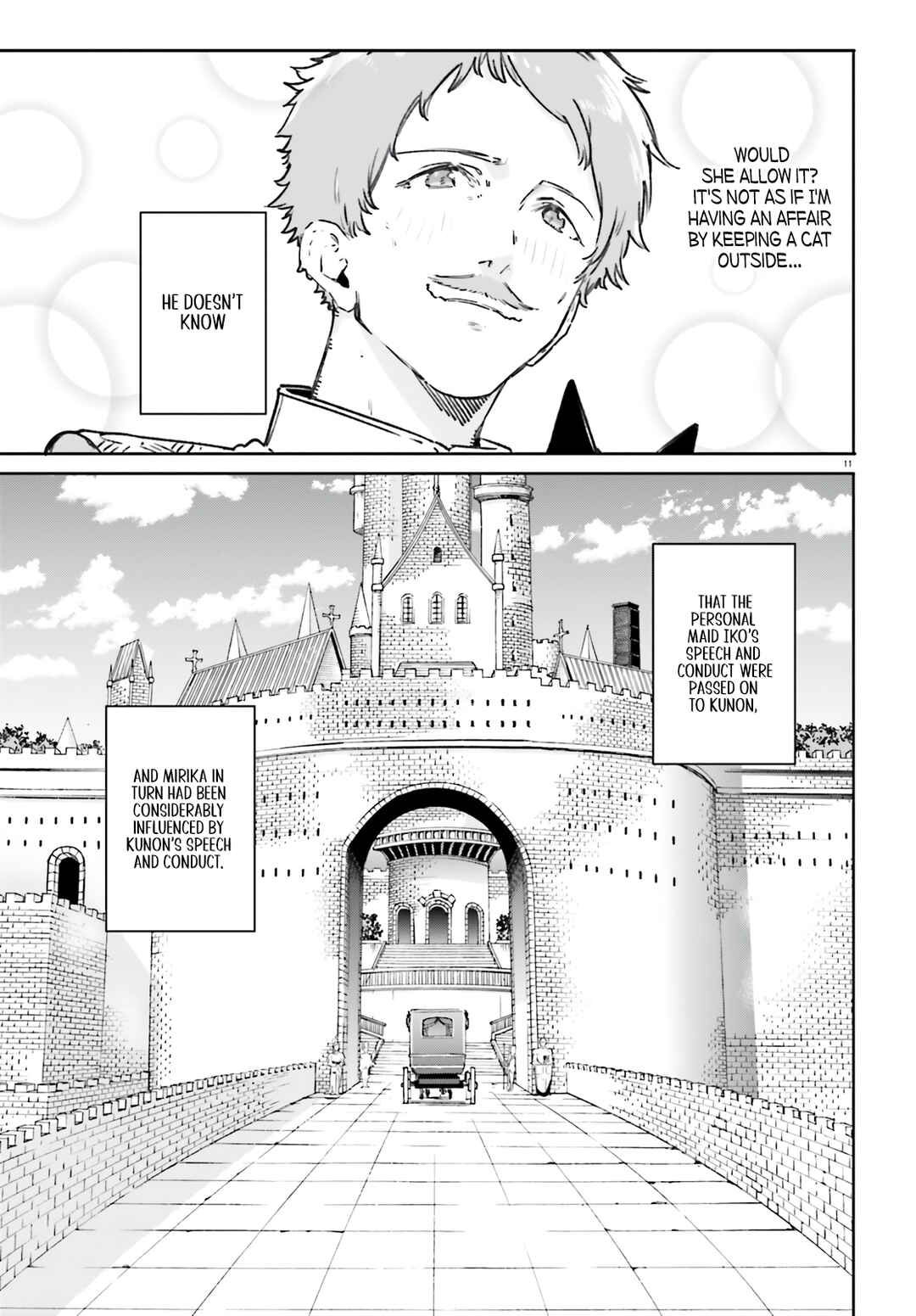 Page 12 Chapter 7 Kunon the Sorcerer Can See