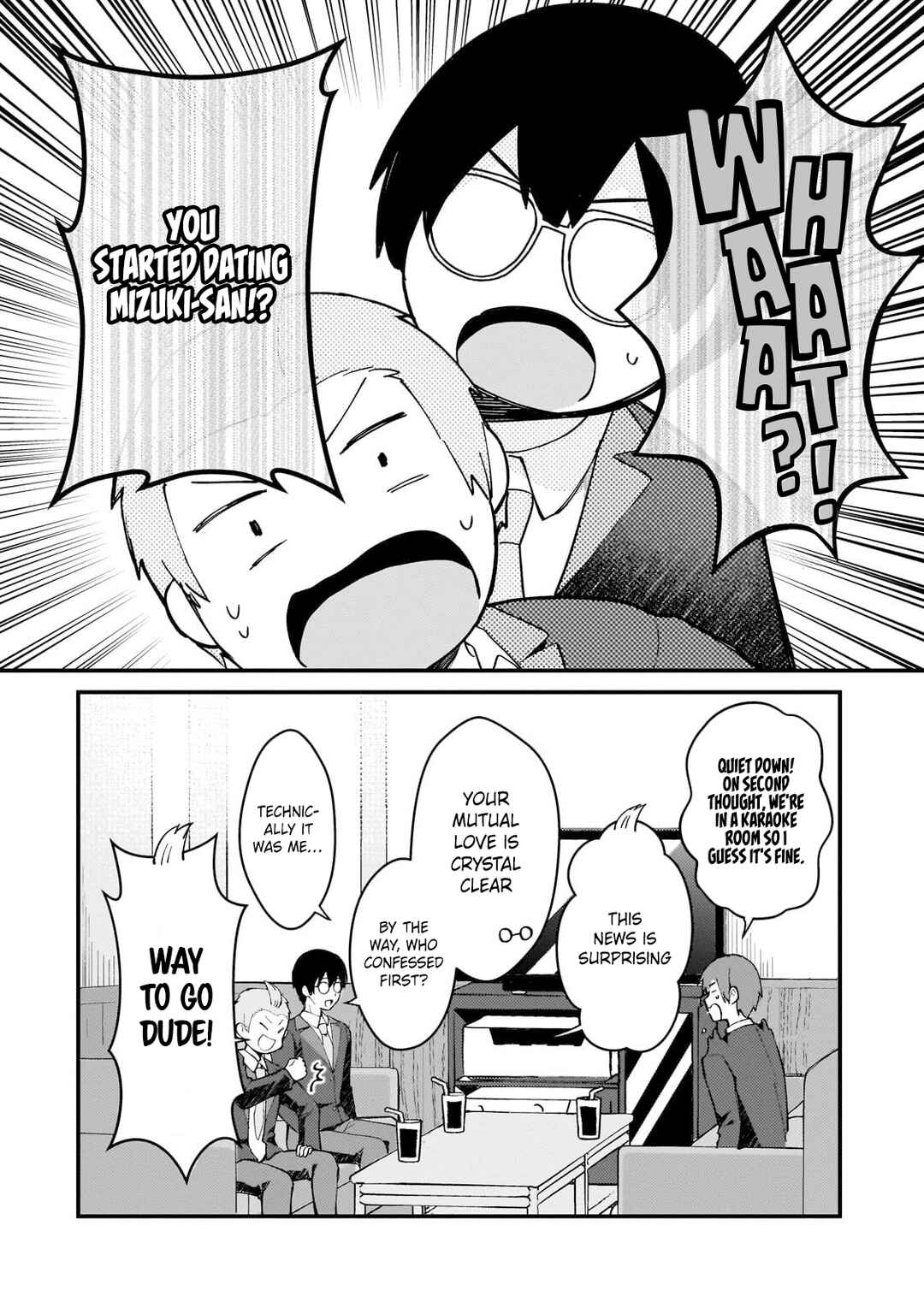 Page 8 Chapter 35 Netoge no Yome ga Ninki Idol datta ~Cool kei no Kanojo wa Genjitsu demo Yome no Tsumori de Iru~