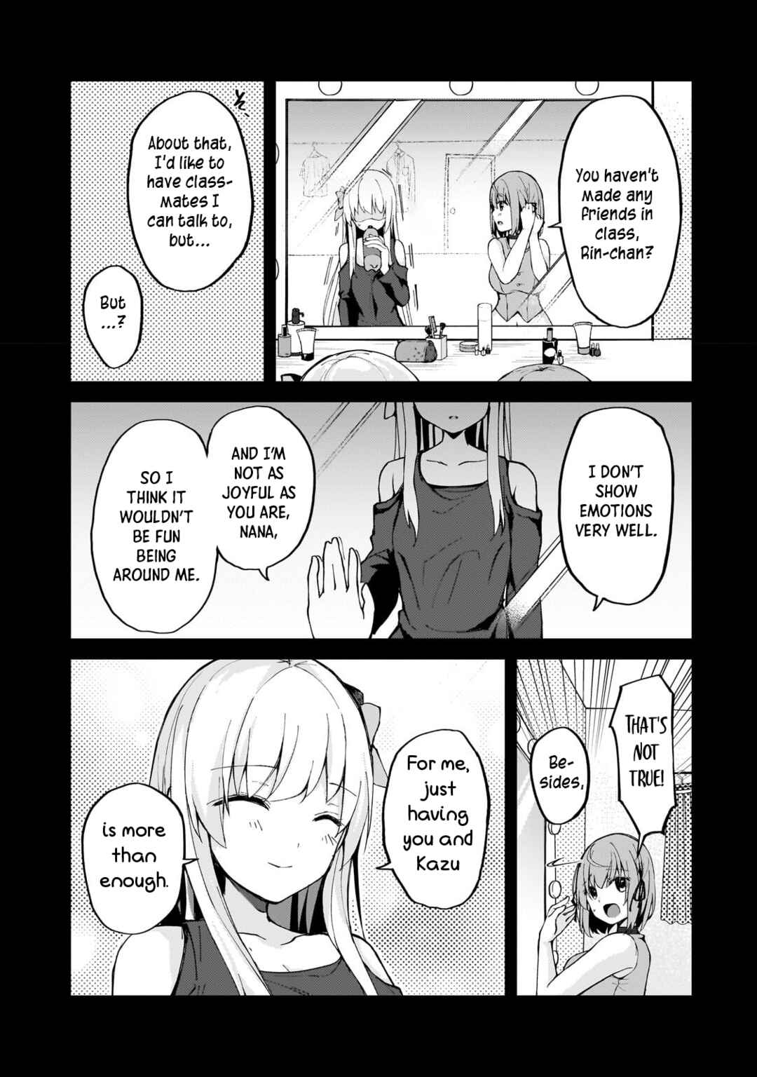 Page 5 Chapter 7 Netoge no Yome ga Ninki Idol datta ~Cool kei no Kanojo wa Genjitsu demo Yome no Tsumori de Iru~