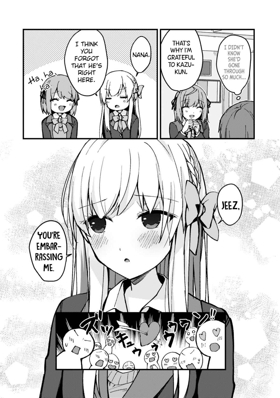 Page 12 Chapter 3 Netoge no Yome ga Ninki Idol datta ~Cool kei no Kanojo wa Genjitsu demo Yome no Tsumori de Iru~