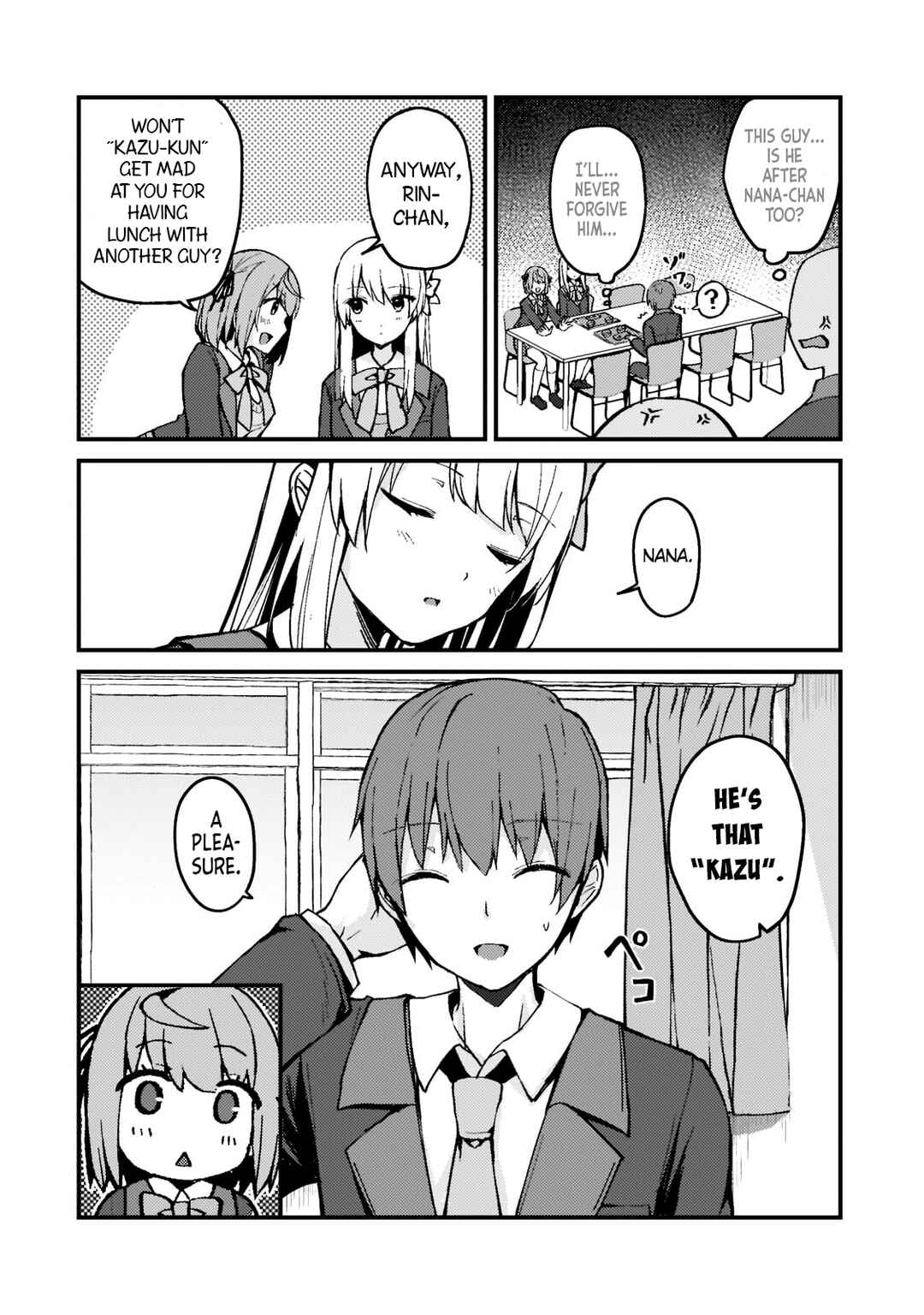 Page 4 Chapter 3 Netoge no Yome ga Ninki Idol datta ~Cool kei no Kanojo wa Genjitsu demo Yome no Tsumori de Iru~