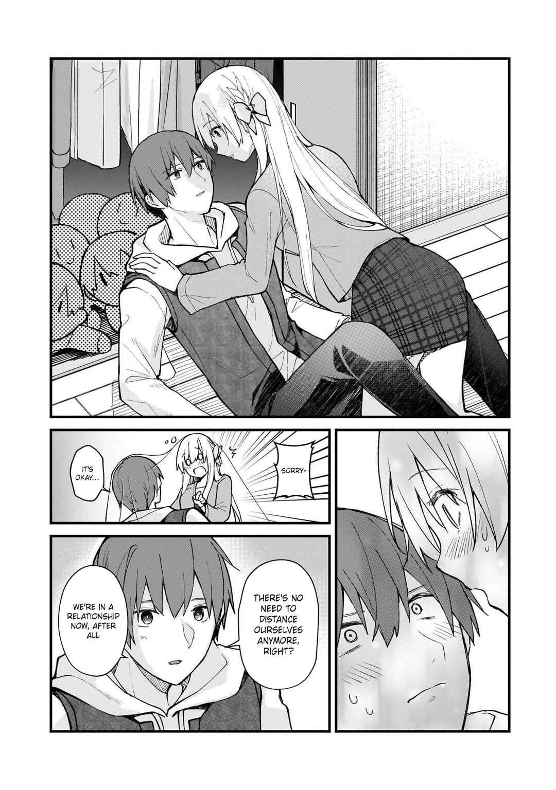 Page 7 Chapter 34 Netoge no Yome ga Ninki Idol datta ~Cool kei no Kanojo wa Genjitsu demo Yome no Tsumori de Iru~