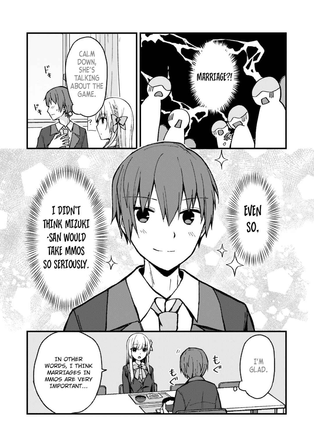 Page 14 Chapter 2 Netoge no Yome ga Ninki Idol datta ~Cool kei no Kanojo wa Genjitsu demo Yome no Tsumori de Iru~