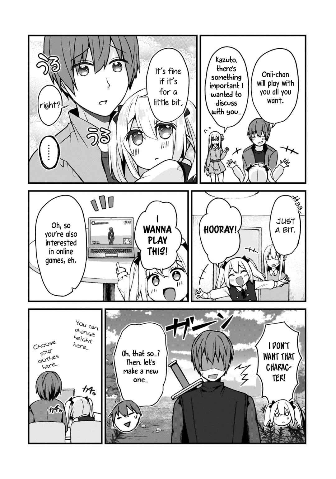 Page 4 Chapter 13 Netoge no Yome ga Ninki Idol datta ~Cool kei no Kanojo wa Genjitsu demo Yome no Tsumori de Iru~