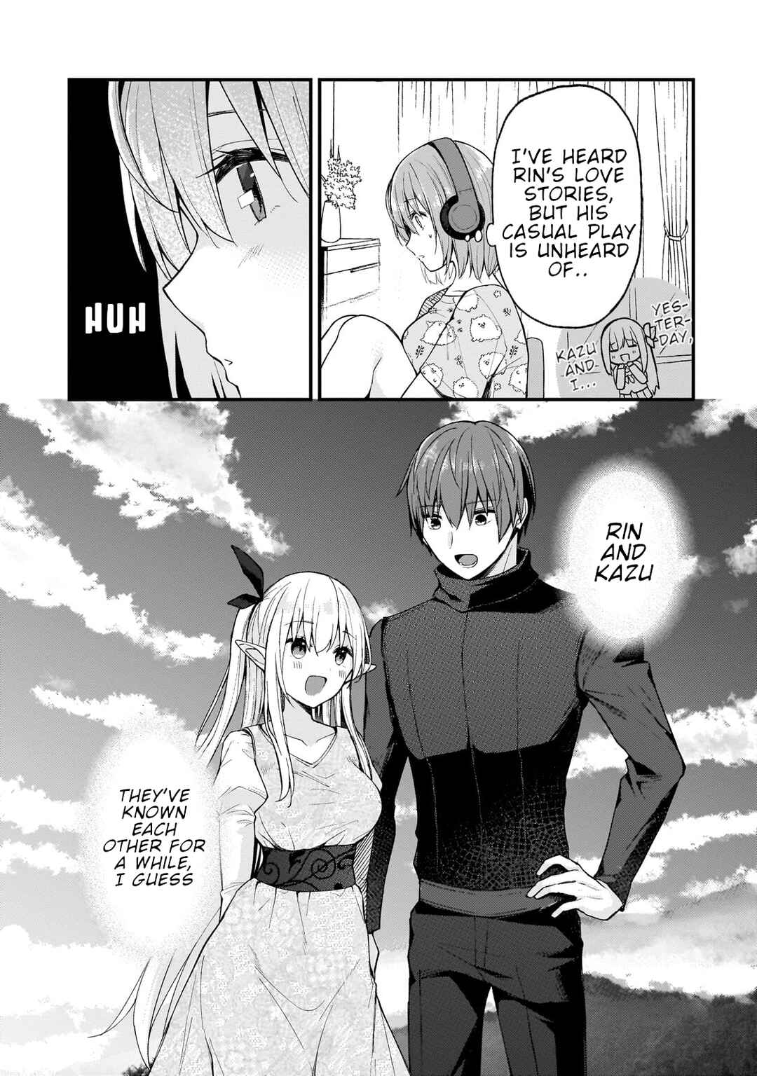 Page 15 Chapter 23 Netoge no Yome ga Ninki Idol datta ~Cool kei no Kanojo wa Genjitsu demo Yome no Tsumori de Iru~