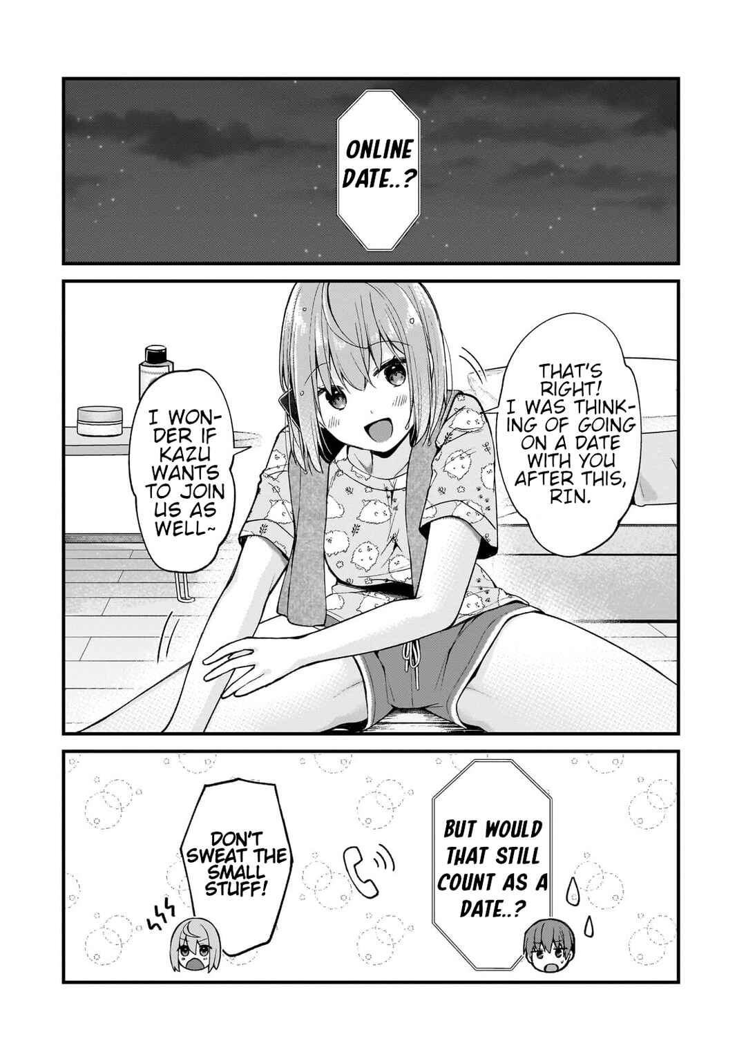 Page 2 Chapter 23 Netoge no Yome ga Ninki Idol datta ~Cool kei no Kanojo wa Genjitsu demo Yome no Tsumori de Iru~