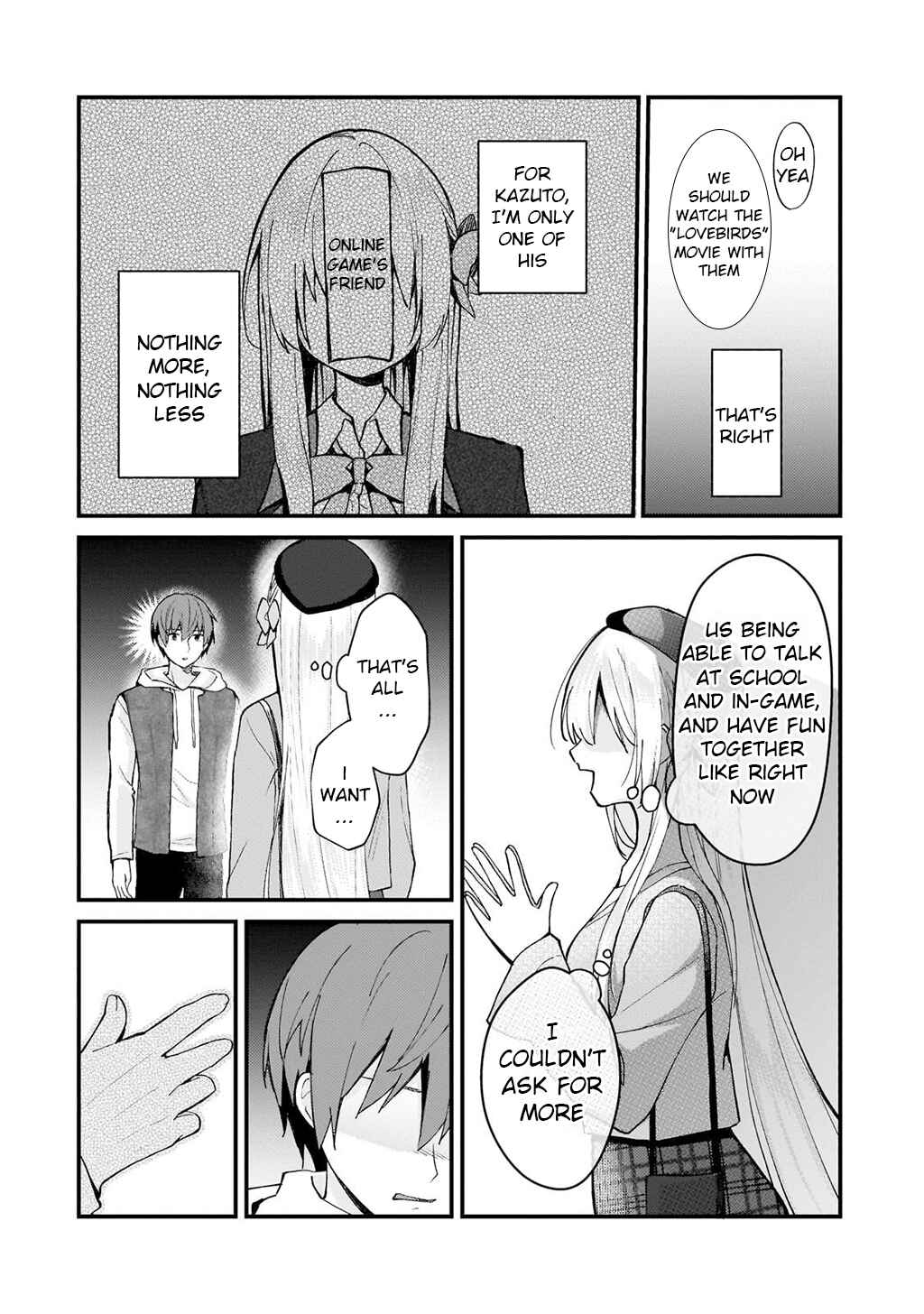 Page 14 Chapter 32 Netoge no Yome ga Ninki Idol datta ~Cool kei no Kanojo wa Genjitsu demo Yome no Tsumori de Iru~