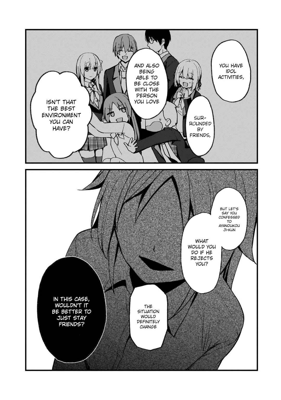 Page 9 Chapter 26 Netoge no Yome ga Ninki Idol datta ~Cool kei no Kanojo wa Genjitsu demo Yome no Tsumori de Iru~