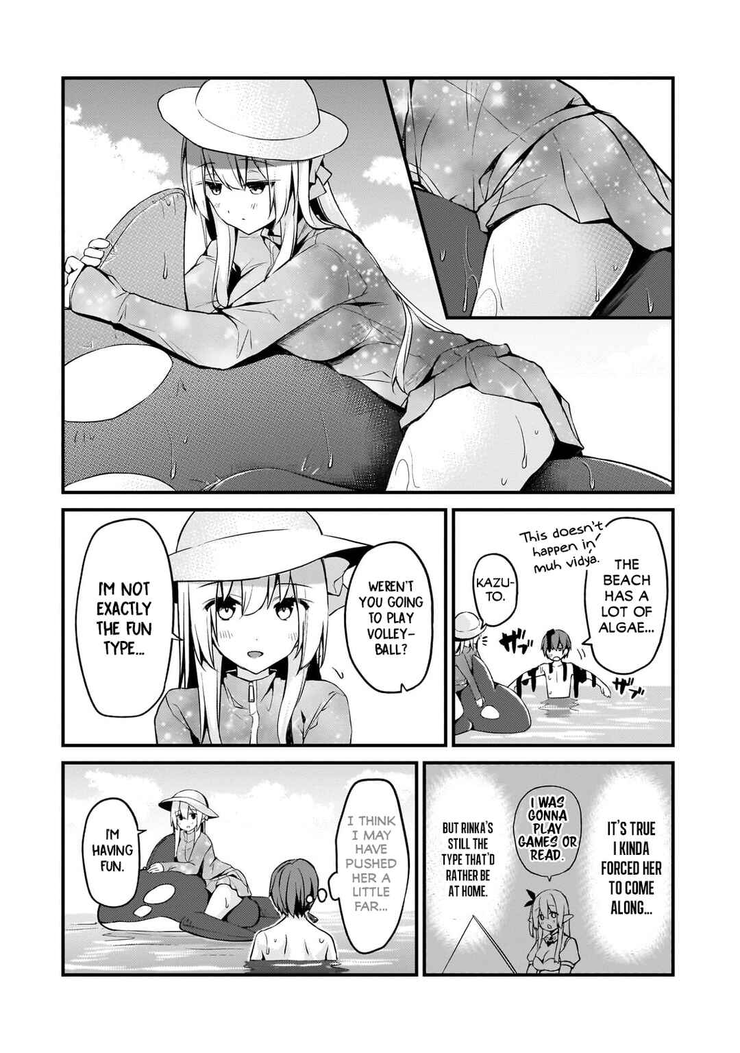 Page 10 Chapter 14 Netoge no Yome ga Ninki Idol datta ~Cool kei no Kanojo wa Genjitsu demo Yome no Tsumori de Iru~