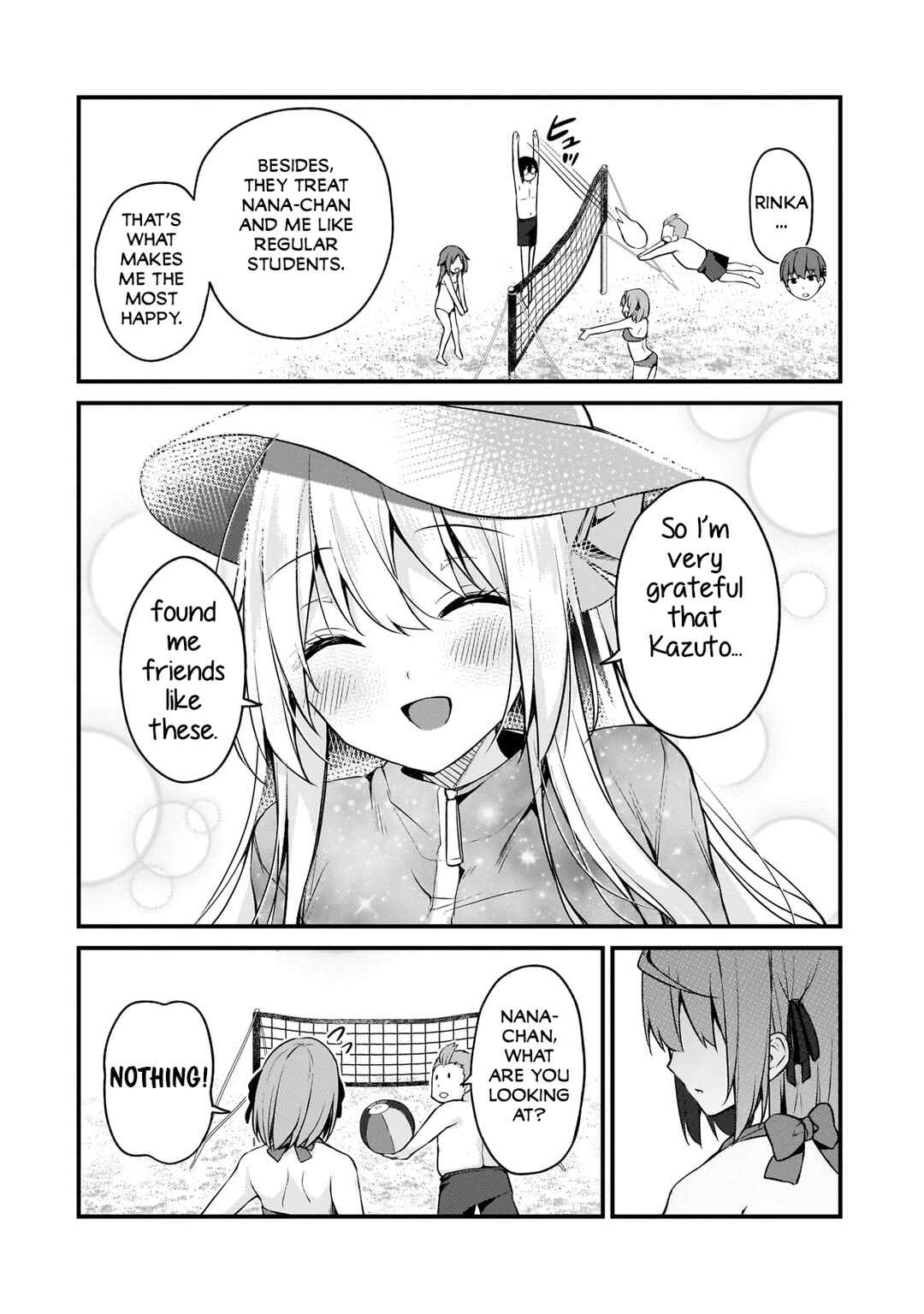 Page 12 Chapter 14 Netoge no Yome ga Ninki Idol datta ~Cool kei no Kanojo wa Genjitsu demo Yome no Tsumori de Iru~