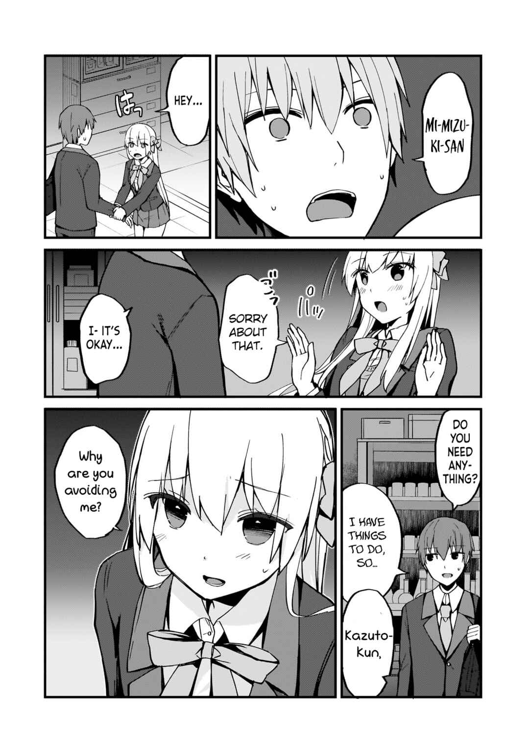 Page 12 Chapter 5 Netoge no Yome ga Ninki Idol datta ~Cool kei no Kanojo wa Genjitsu demo Yome no Tsumori de Iru~