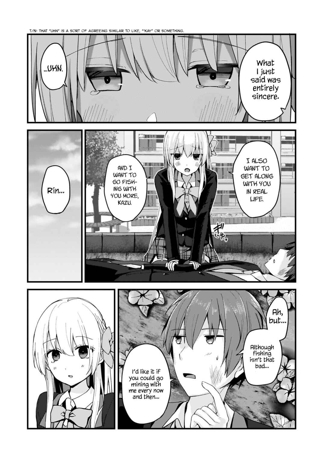 Page 14 Chapter 9 Netoge no Yome ga Ninki Idol datta ~Cool kei no Kanojo wa Genjitsu demo Yome no Tsumori de Iru~