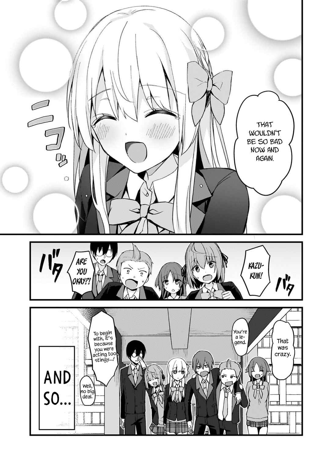 Page 15 Chapter 9 Netoge no Yome ga Ninki Idol datta ~Cool kei no Kanojo wa Genjitsu demo Yome no Tsumori de Iru~