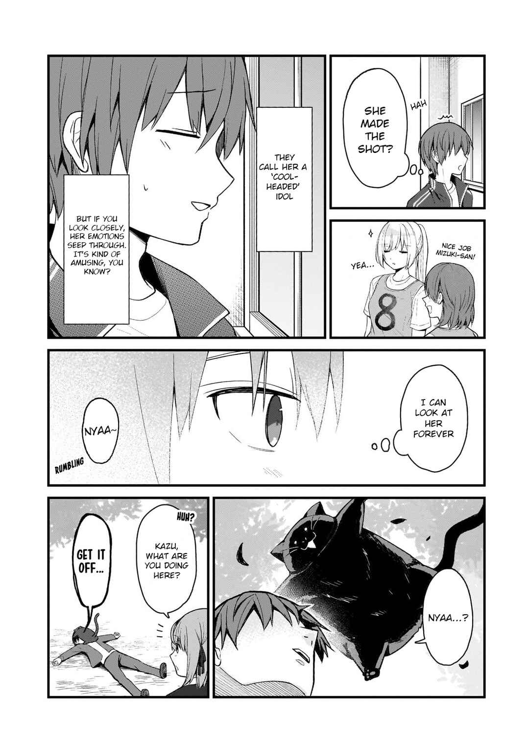 Page 14 Chapter 24 Netoge no Yome ga Ninki Idol datta ~Cool kei no Kanojo wa Genjitsu demo Yome no Tsumori de Iru~